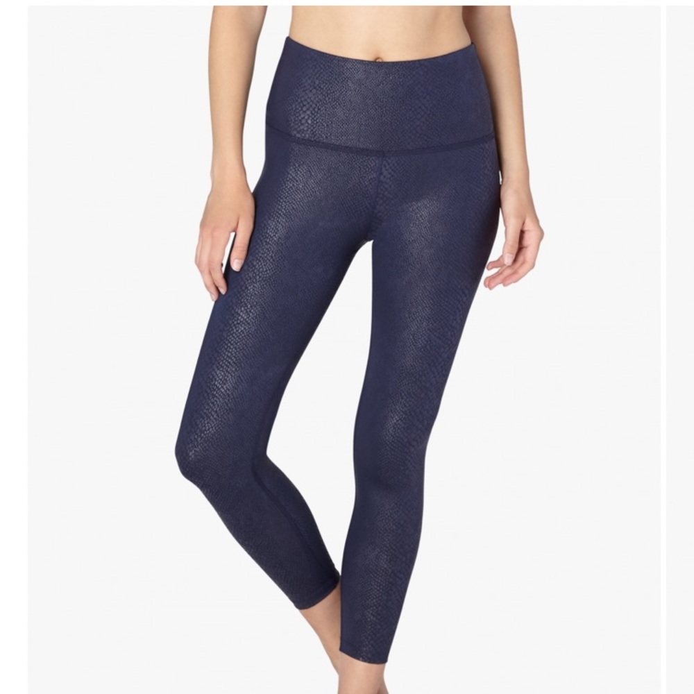 BEYOND YOGA 🐍”Viper” High Waisted Midi Legging